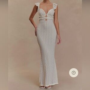 Meshki Ezra knit maxi dress